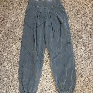 SOLD!!! Grey free people joggers
